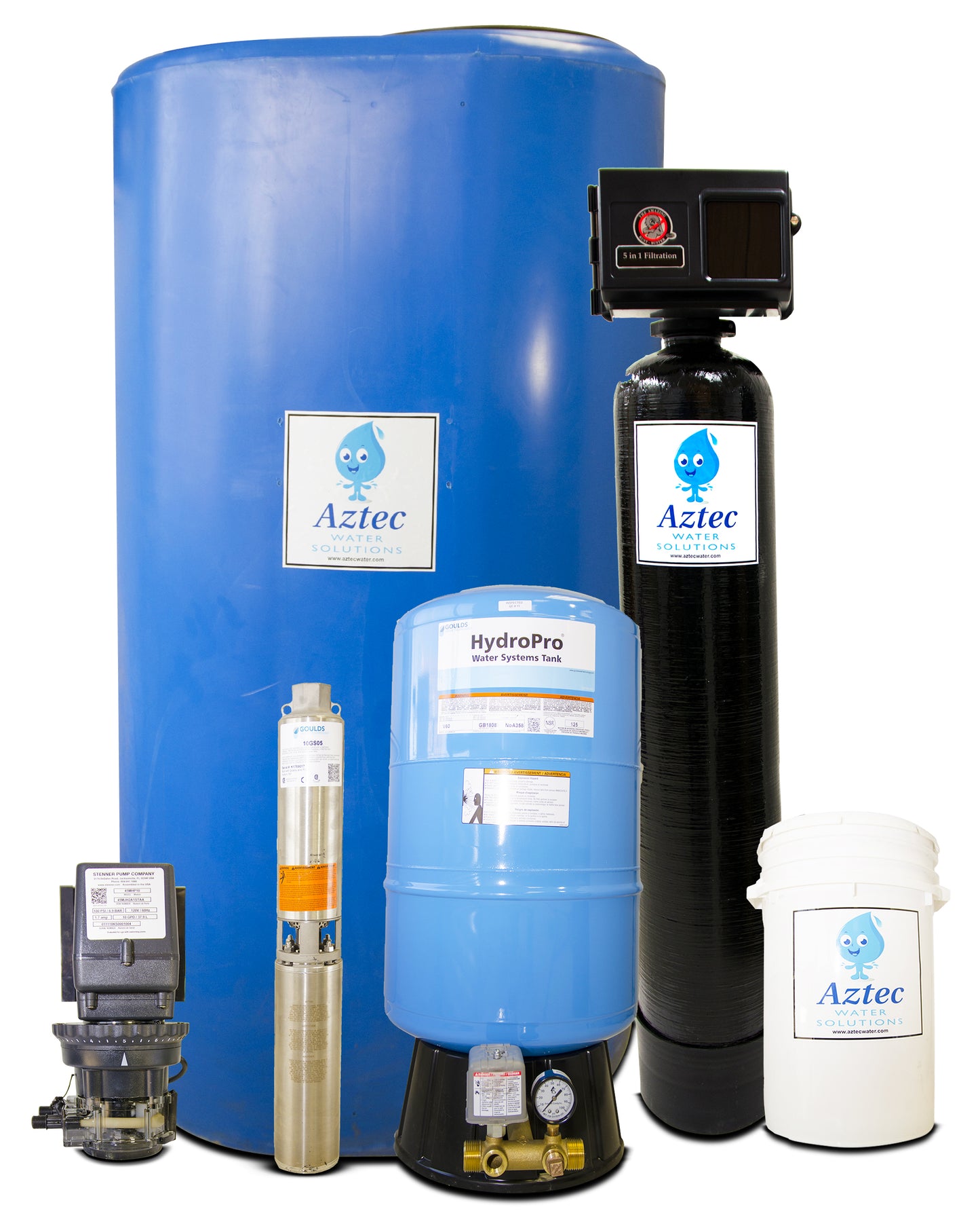 Indoor Residential Liquid Chlorinating Filtration Package