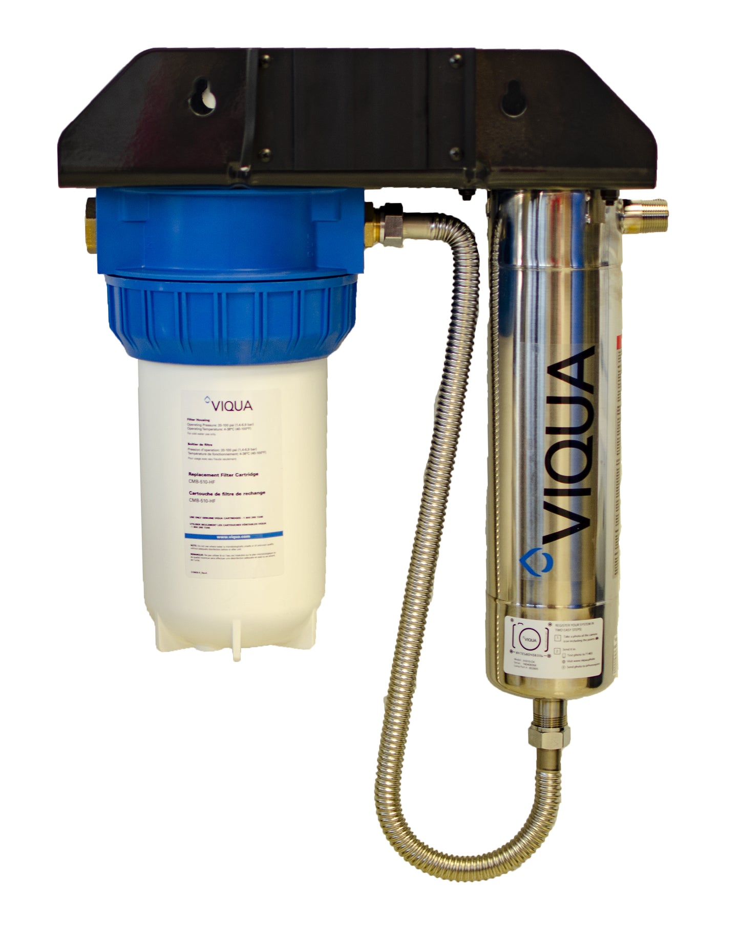 UV Water Disinfection System with Pre-Filtration